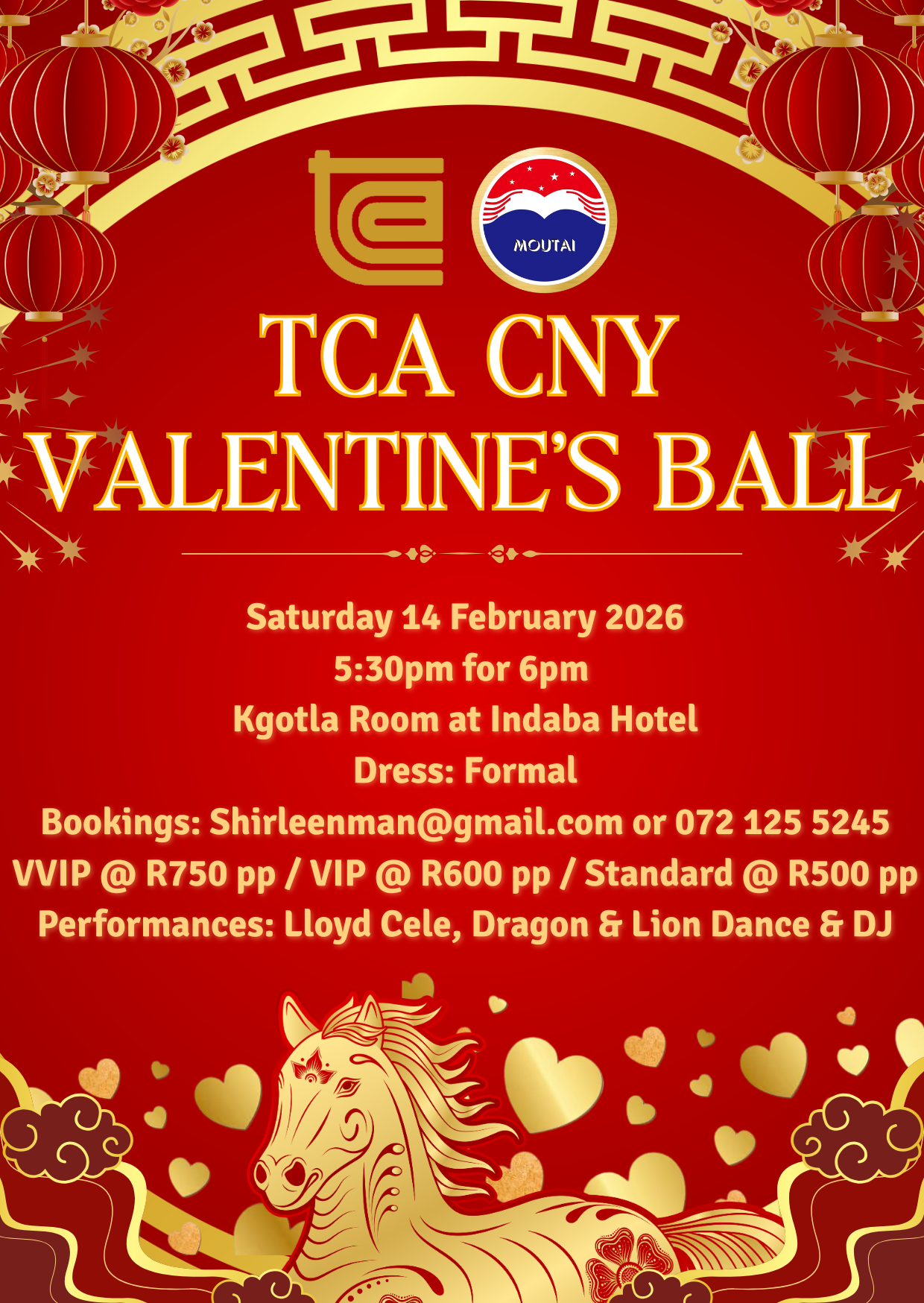 TCA Chinese New Year/Valentine’s Day Ball