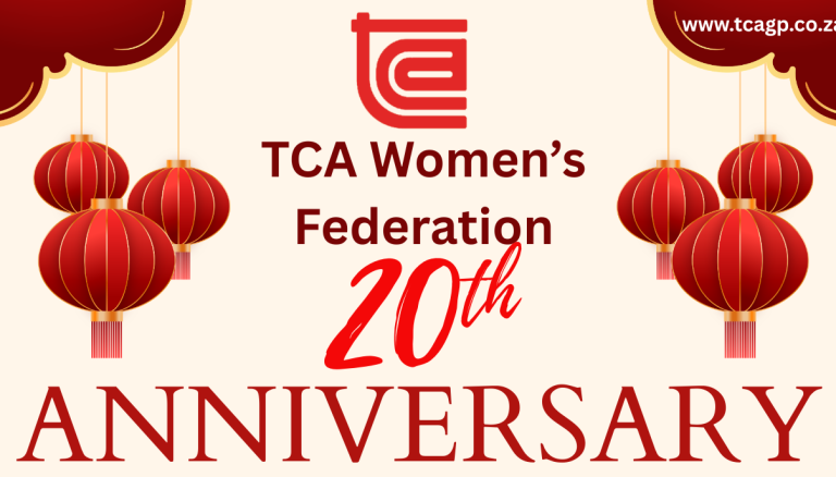 TCA Women’s Federation 20th Anniversary: Sunday 16 August 2026